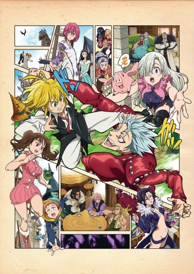 Anime: The Seven Deadly Sins: Les Marques de la Guerre Sainte