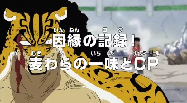 Anime: One Piece : Le Log d’un lourd passé. Luffy et son équipage contre le Cipher Pol !