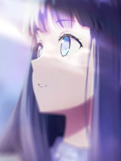 Anime: Toumei na Yoru ni Kakeru Kimi to, Me ni Mienai Koi o Shita.