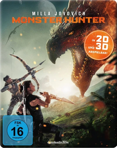 Monster Hunter - Limited Steelbook Edition [Blu-ray 3D]