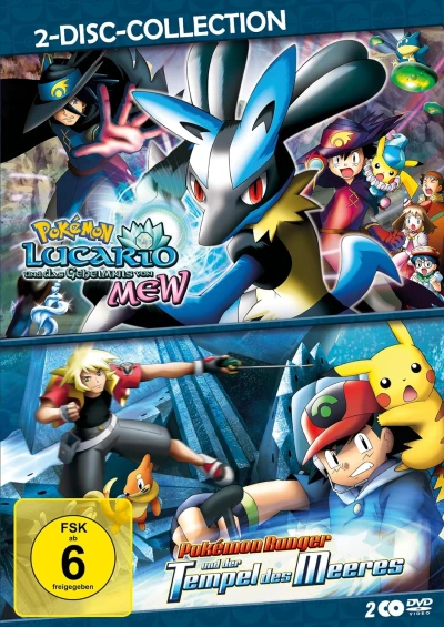 Pokémon - Film 08+09: Lucario und das Geheimnis von Mew + Pokémon Ranger und der Tempel des Meeres