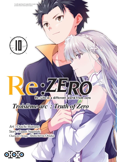 Re:Zero - Re:Life in a different world from zero : Troisième arc - Truth of Zero - T. 10