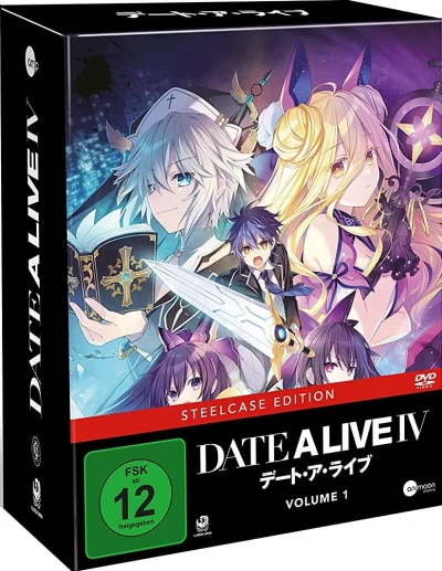 Date a Live IV - Vol. 1/3: Limited Steelcase Edition + Sammelschuber