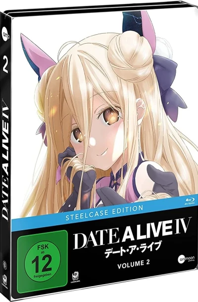 Date a Live IV - Vol. 2/3: Limited Steelcase Edition [Blu-ray]