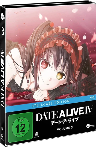 Date a Live IV - Vol. 3/3: Limited Steelcase Edition [Blu-ray]
