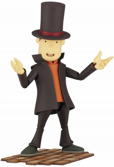 Professor Layton und die ewige Diva - Actionfigur: Professor Layton