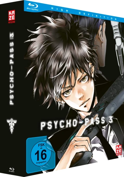Psycho-Pass 3 - Vol. 1/2: Limited Edition [Blu-ray] + Sammelschuber