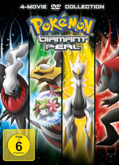 Pokémon - Film 10-13: Diamant und Perl Movie Collection