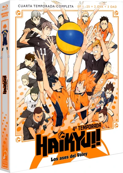 Haikyu!! Los ases sel Vóley: Temporada 4 [Blu-ray]