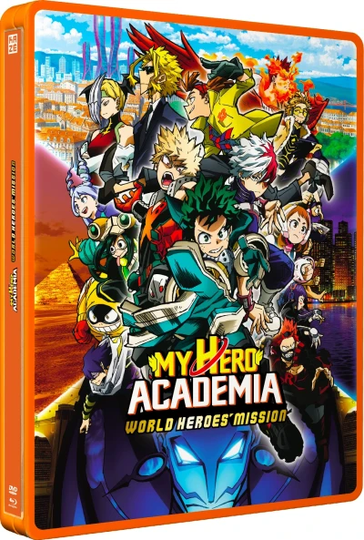 My Hero Academia : World Heroes’ Mission - Édition Steelbook Limitée [Blu-ray+DVD]