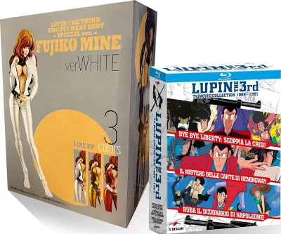 Lupin the 3rd - TV Movie Collection 1989-1991 [Blu-ray] (3 Films) + Figure