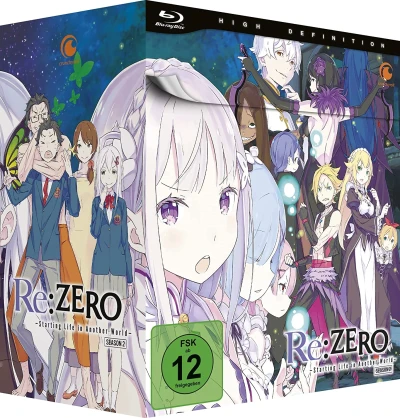 Re:Zero - Starting Life in Another World: Staffel 2 - Vol. 1/5: Limited Edition [Blu-ray] + Sammelschuber