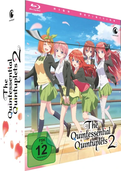 The Quintessential Quintuplets: Staffel 2 - Vol. 1/3: Limited Edition [Blu-ray] + Sammelschuber