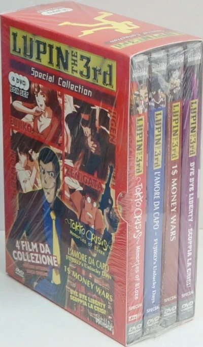 Lupin the 3rd: Tokyo Crisis + L’Amore da Capo + 1$ Money Wars + Bye Bye Liberty