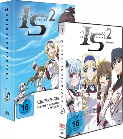 Infinite Stratos: Staffel 2 - Vol. 1/2: Limited Edition + Sammelschuber