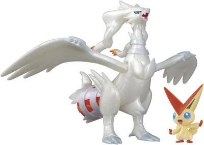 Pokémon: Best Wishes! - Actionfiguren: Reshiram, Victini