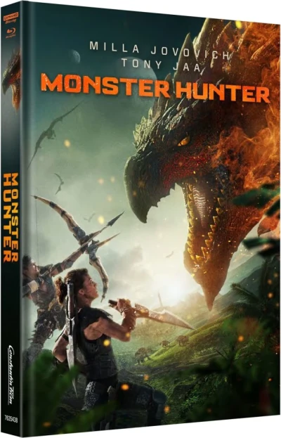 Monster Hunter - Limited Mediabook Edition [4K UHD+Blu-ray 3D]: Cover B