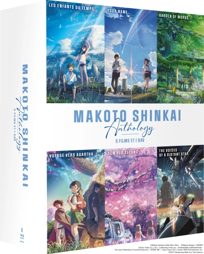 Coffret Makoto Shinkai Anthology [Blu-ray] (5 Films + 1 OAV)