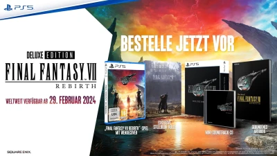 Final Fantasy VII: Rebirth - Deluxe Edition [PS5] + Steelbook + OST + Artbook