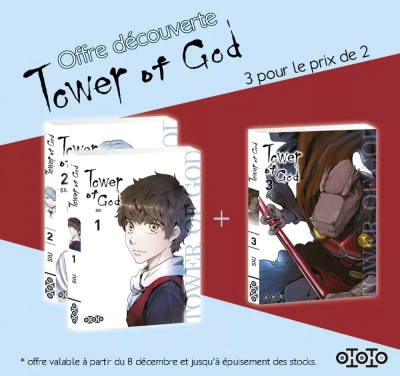 Tower of God - Pack Découverte : T. 01-03