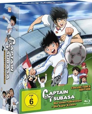 Captain Tsubasa: Die tollen Fußballstars + Captain Tsubasa: Die Super Kickers - Gesamtausgabe: Collector’s Edition [Blu-ray]