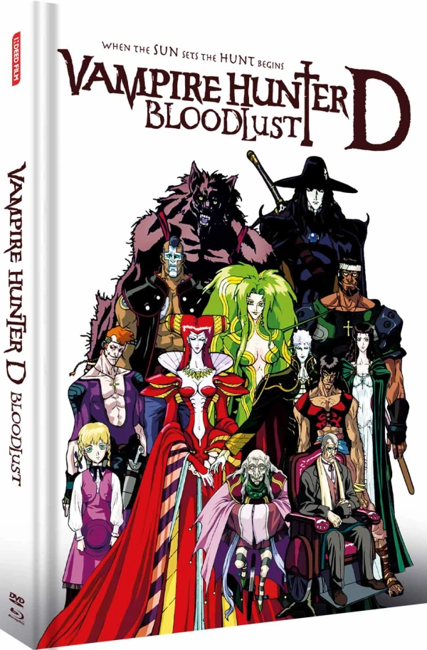Vampire Hunter D: Bloodlust - Limited Mediabook Edition [Blu-ray+DVD]: Cover B