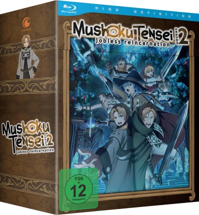Mushoku Tensei: Jobless Reincarnation - Staffel 2 - Vol. 1/4: Limited Edition [Blu-ray] + Sammelschuber