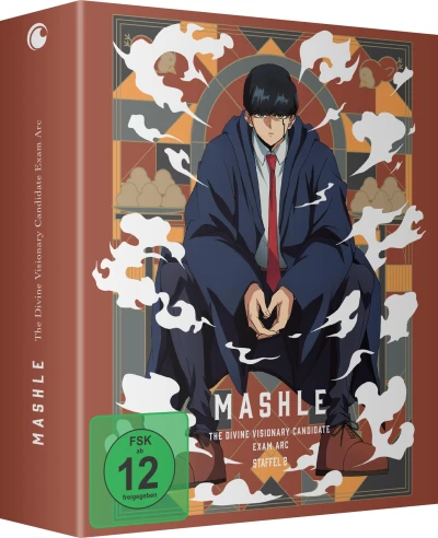 Mashle: Magic and Muscles - The Divine Visionary Candidate Exam Arc - Vol. 1/2: Limited Edition + Sammelschuber