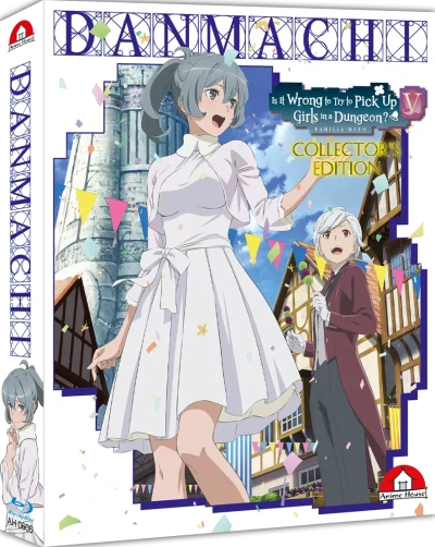 DanMachi: Is It Wrong to Try to Pick Up Girls in a Dungeon? - Familia Myth V - Box 1/2: Collector’s Edition [Blu-ray]