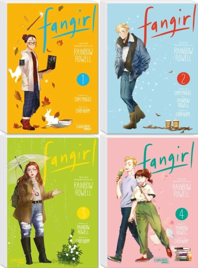 Fangirl - Komplettset: Bd. 01-04