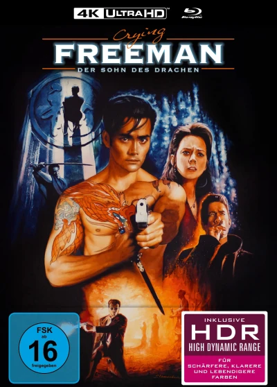 Crying Freeman: Der Sohn des Drachen - Limited Mediabook Edition (Uncut) [4K UHD+Blu-ray]