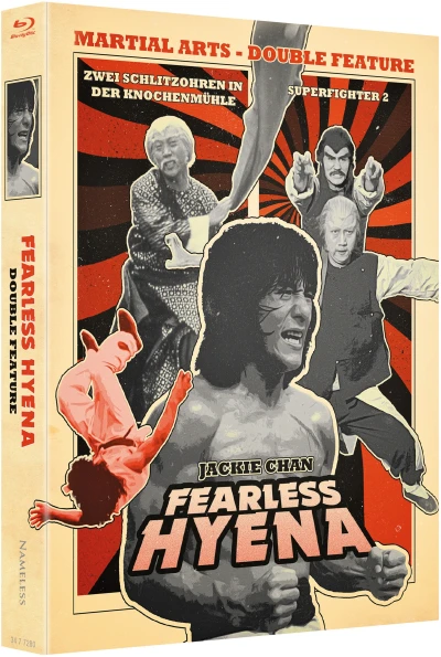 Fearless Hyena: Double Feature - Limited Mediabook Edition [Blu-ray]: Cover B