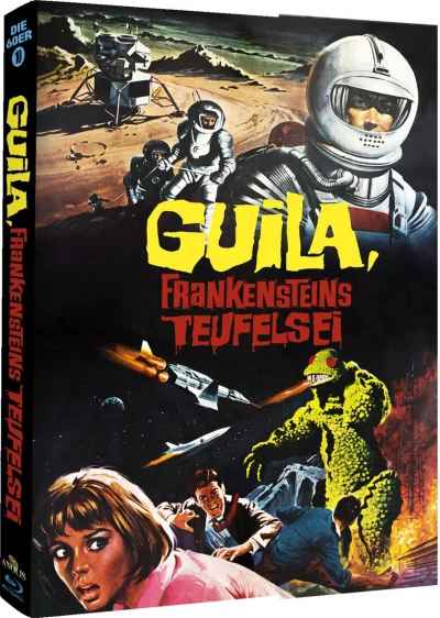 Guila: Frankensteins Teufelsei - Limited Mediabook Edition [Blu-ray]: Cover D