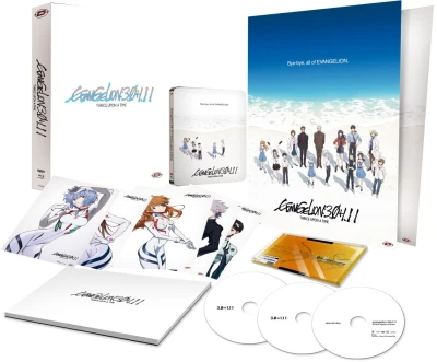 Evangelion: 3.0+1.11 : Thrice Upon a Time - Édition Collector Limitée [4K UHD+Blu-ray]