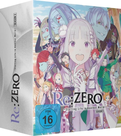 Re:Zero - Starting Life in Another World: Staffel 3 - Vol. 1: Limited Edition [Blu-ray] + Sammelschuber