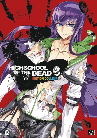 Highschool of the Dead - Edition Couleur: T.06