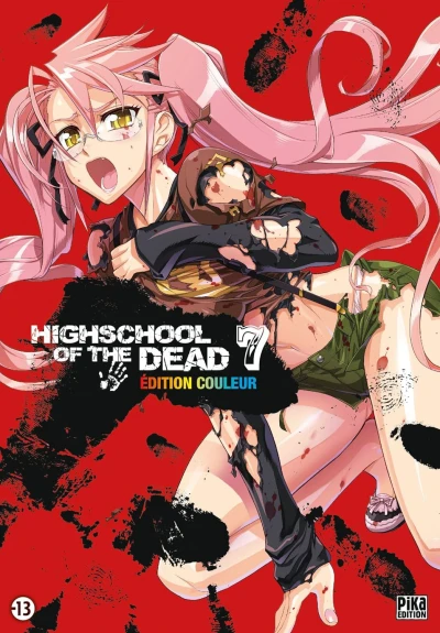 Highschool of the Dead - Edition Couleur: T.07