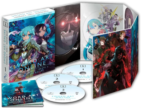 Sword Art Online: Temporada 2 - Parte 1/2: Edición Coleccionista [Blu-ray] + OST