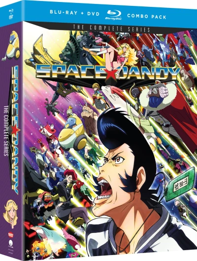 Space Dandy: Season 1+2 - Complete Series [Blu-ray+DVD]