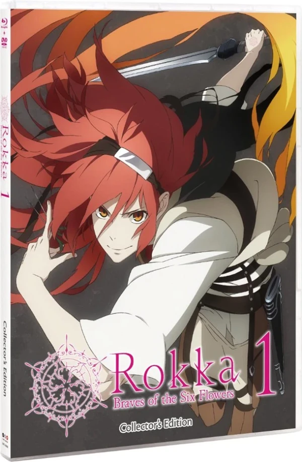 Rokka: Braves of the Six Flowers - Vol. 1/3 Collector’s Edition (OwS) [Blu-ray+DVD]