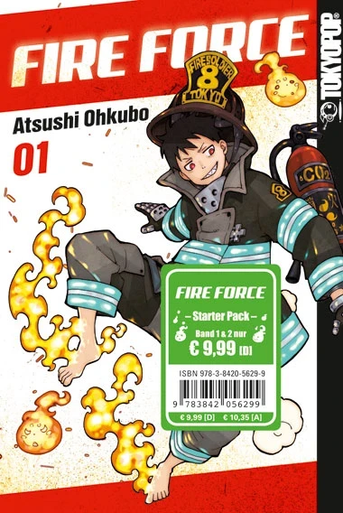 Fire Force - Starter Pack: Bd. 01+02