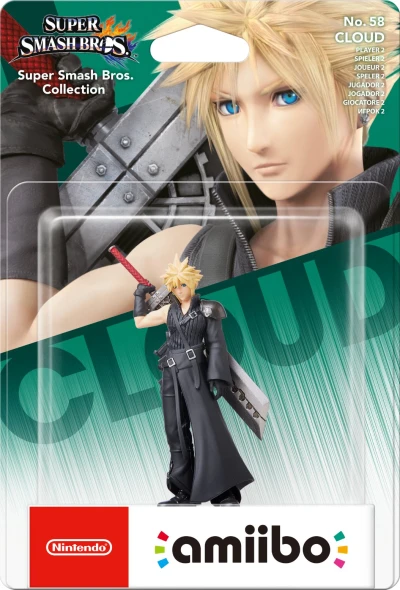 Final Fantasy VII - Figur: Cloud Strife (Amiibo)