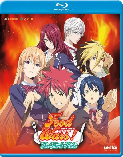 Food Wars! Shokugeki no Soma: The Third Plate [Blu-ray]