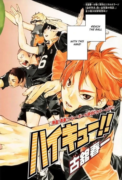 Manga: Haikyuu!!