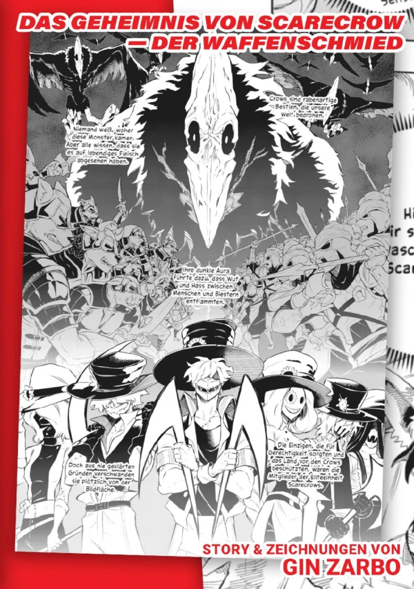 Manga: Le secret de Scarecrow : L’armurier