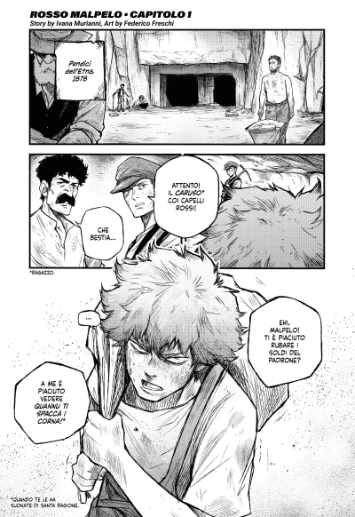 Manga: Malpelo le rouge