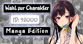 Nouvelles: [Manga-Edition] Wer soll Charakter Nummer 92.000 werden?
