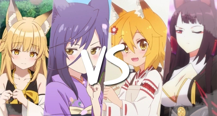 Enquête: Which foxgirl do you like most?