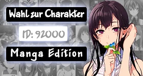 Enquête: [Manga-Edition] Wer soll Charakter Nummer 92.000 werden?